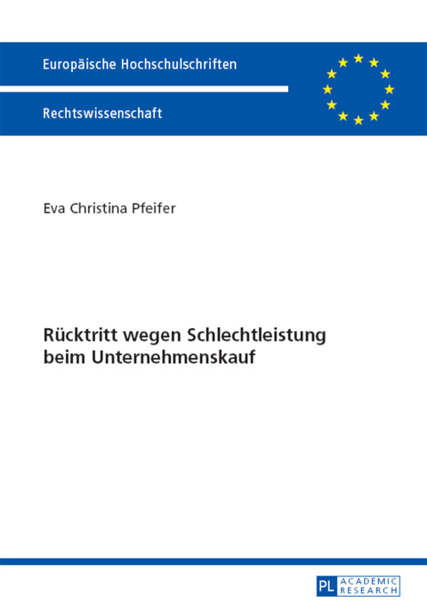 Cover image for book Ruecktritt wegen Schlechtleistung beim Unternehmenskauf