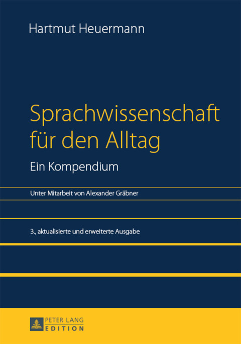 Cover image for book Sprachwissenschaft fuer den Alltag. Ein Kompendium