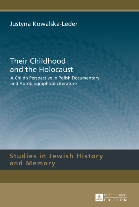 Cover image for book Their Childhood and the Holocaust