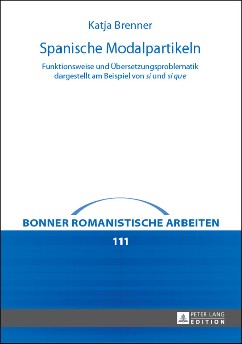 Cover image for book Spanische Modalpartikeln