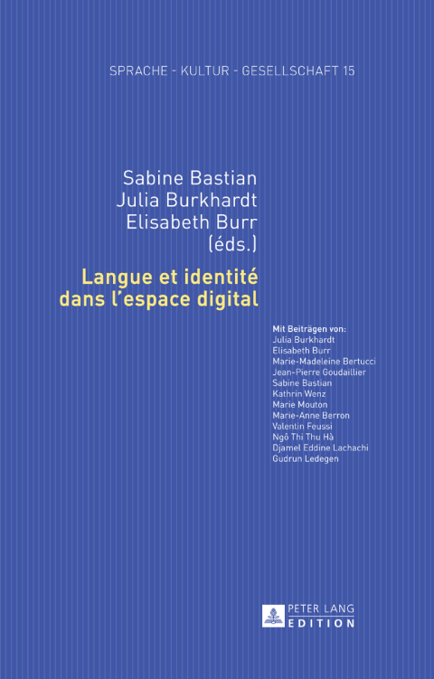 Cover image for book Langue et identité dans l’espace digital