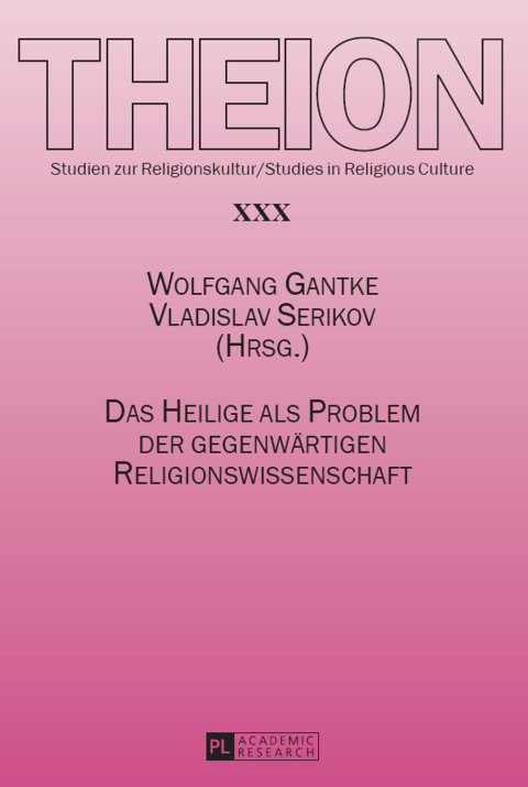 Cover image for book Das Heilige als Problem der gegenwaertigen Religionswissenschaft