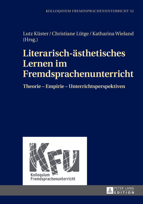 Cover image for book Literarisch-aesthetisches Lernen im Fremdsprachenunterricht