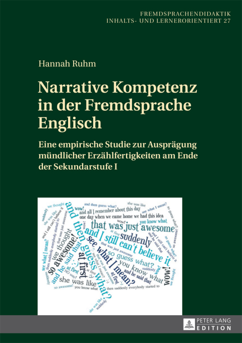 Cover image for book Narrative Kompetenz in der Fremdsprache Englisch