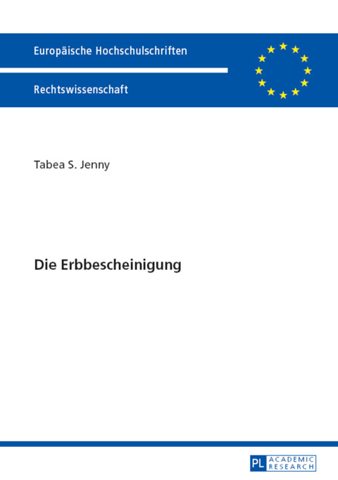 Cover image for book Die Erbbescheinigung
