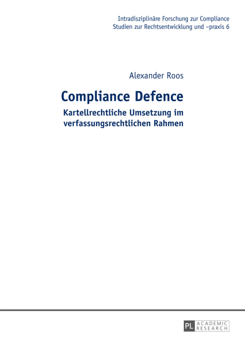 Cover image for book Compliance Defence