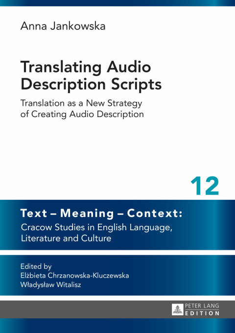 Cover image for book Translating Audio Description Scripts