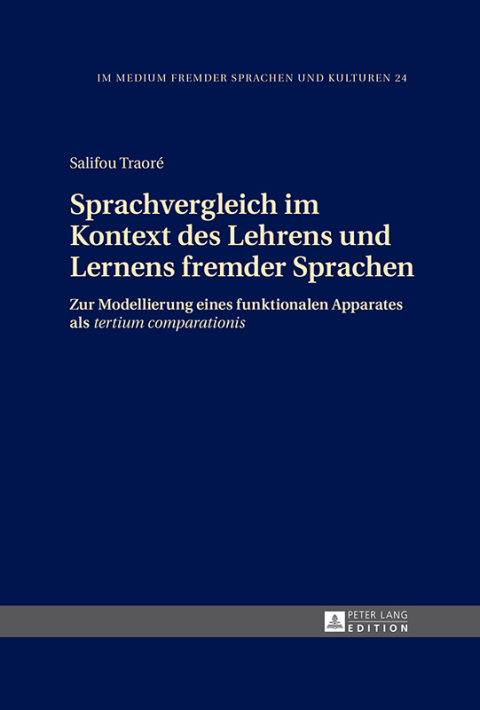 Cover image for book Sprachvergleich im Kontext des Lehrens und Lernens fremder Sprachen