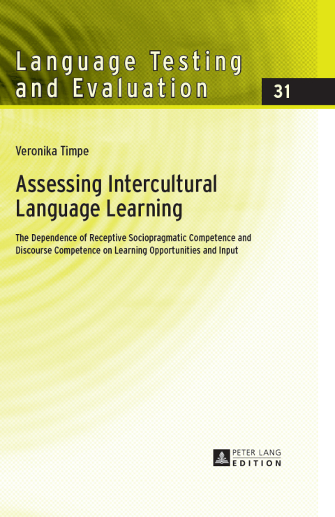 Cover image for book Assessing Intercultural Language Learning