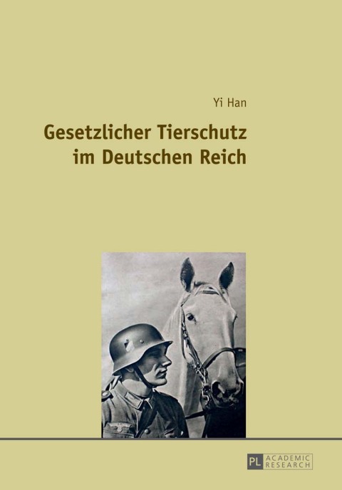 Cover image for book Gesetzlicher Tierschutz im Deutschen Reich