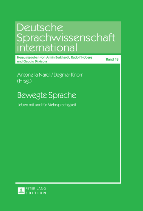 Cover image for book Bewegte Sprache