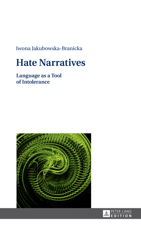 Cover image for book Hate Narratives