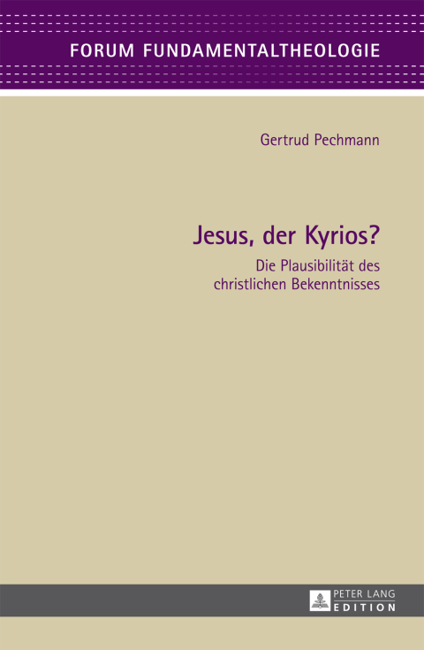 Cover image for book Jesus, der Kyrios?