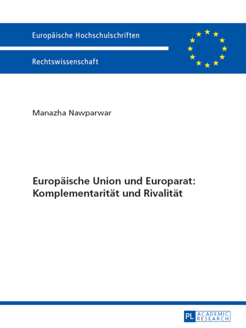Cover image for book Europaeische Union und Europarat: Komplementaritaet und Rivalitaet