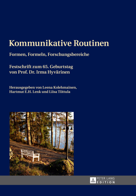 Cover image for book Kommunikative Routinen