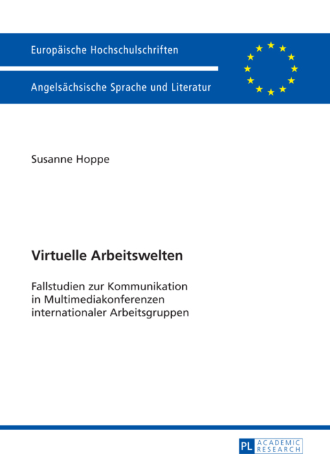 Cover image for book Virtuelle Arbeitswelten