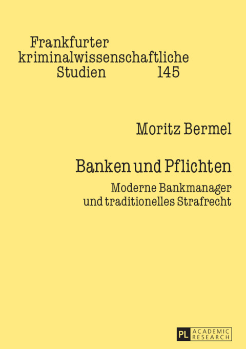 Cover image for book Banken und Pflichten