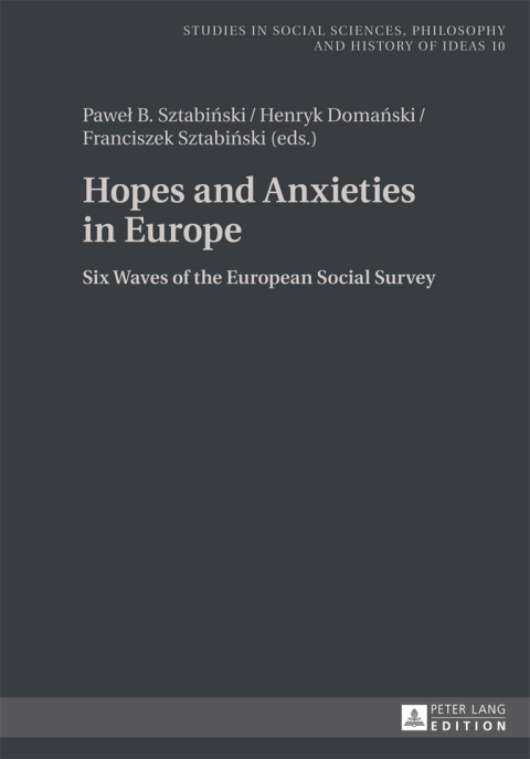 Cover image for book Hopes and Anxieties in Europe