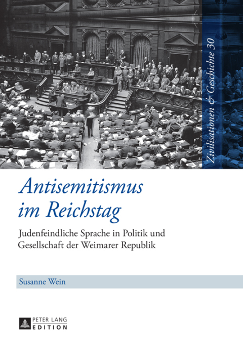 Cover image for book Antisemitismus im Reichstag