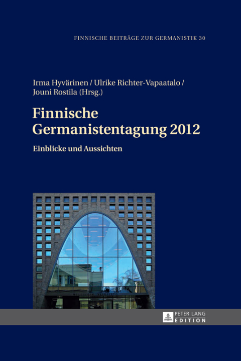 Cover image for book Finnische Germanistentagung 2012