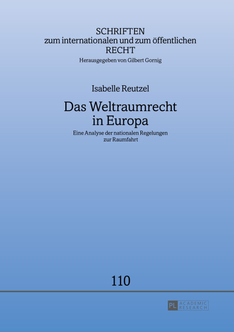 Cover image for book Das Weltraumrecht in Europa
