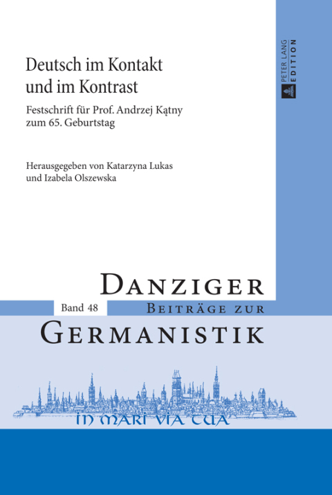 Cover image for book Deutsch im Kontakt und im Kontrast