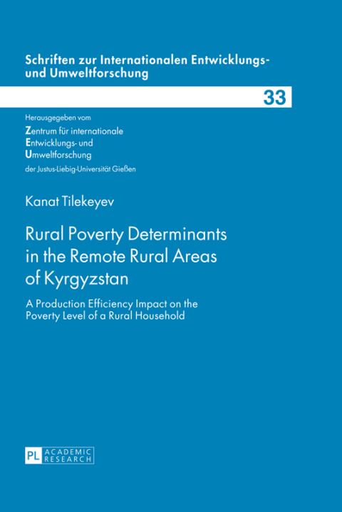 Cover image for book Rural Poverty Determinants in the Remote Rural Areas of Kyrgyzstan