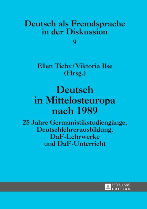 Cover image for book Deutsch in Mittelosteuropa nach 1989