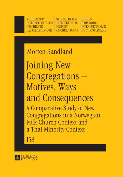 Cover image for book Joining New Congregations – Motives, Ways and Consequences