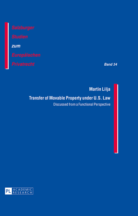 Cover image for book Transfer of Movable Property under U.S. Law