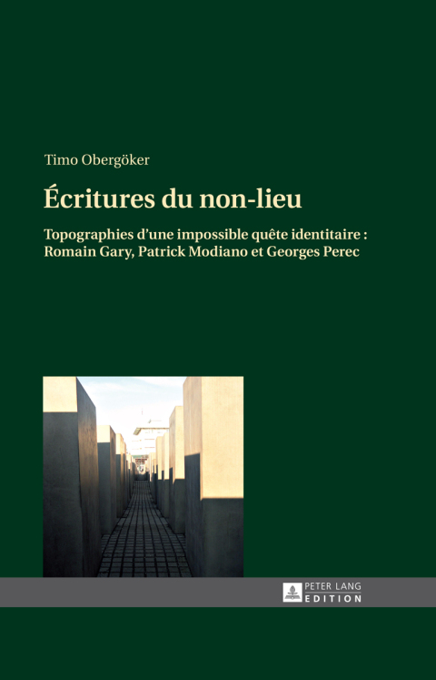 Cover image for book Écritures du non-lieu