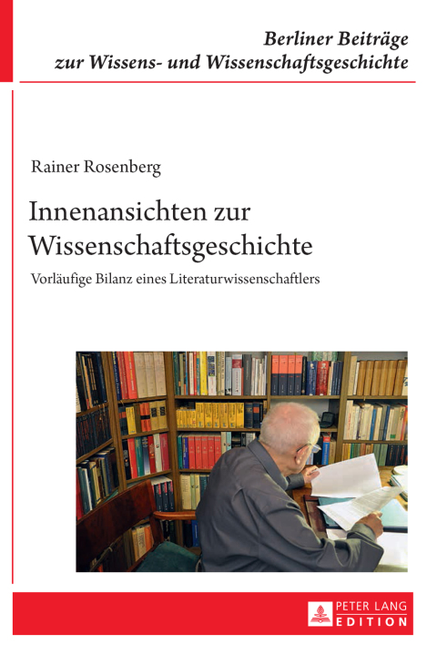Cover image for book Innenansichten zur Wissenschaftsgeschichte