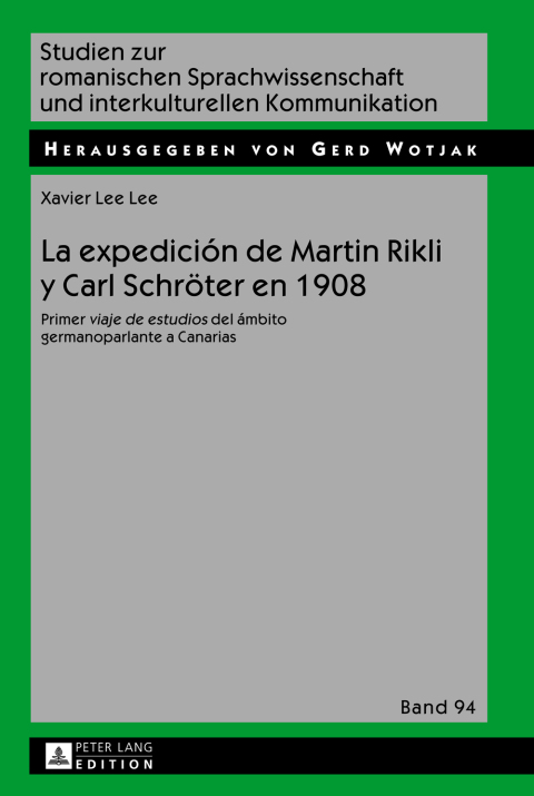 La expedición de Martin Rikli y Carl Schroeter en 1908