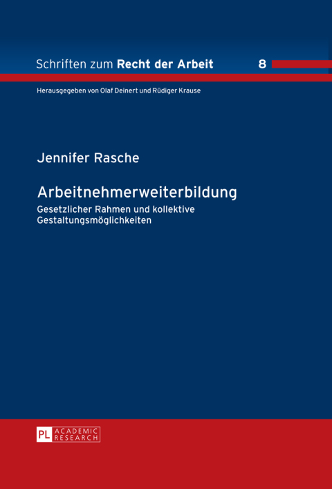 Cover image for book Arbeitnehmerweiterbildung