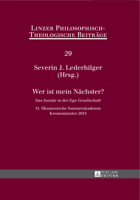 Cover image for book Wer ist mein Naechster?