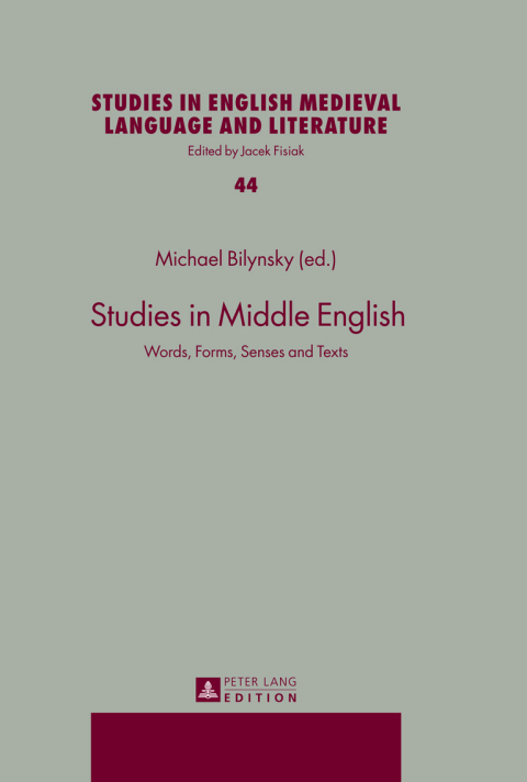 Cover image for book Studies in Middle English