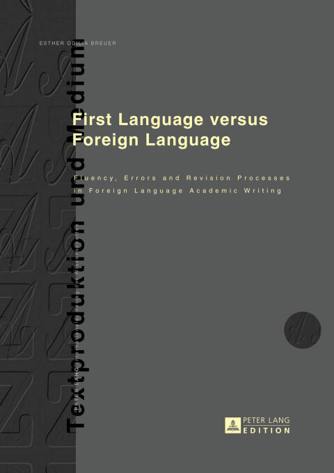 Cover image for book First Language versus Foreign Language