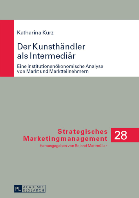 Cover image for book Der Kunsthaendler als Intermediaer