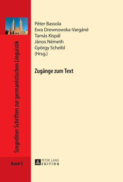 Cover image for book Zugaenge zum Text