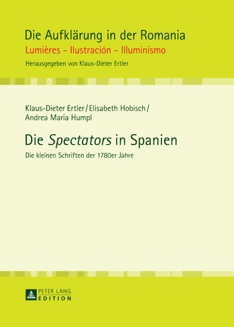 Cover image for book Die «Spectators» in Spanien