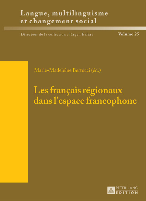 Cover image for book Les français régionaux dans l’espace francophone
