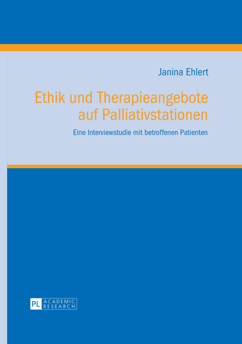 Cover image for book Ethik und Therapieangebote auf Palliativstationen