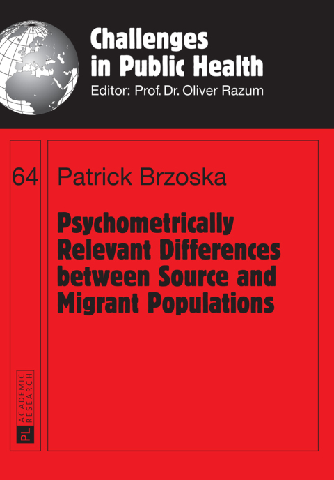 Cover image for book Psychometrically Relevant Differences between Source and Migrant Populations