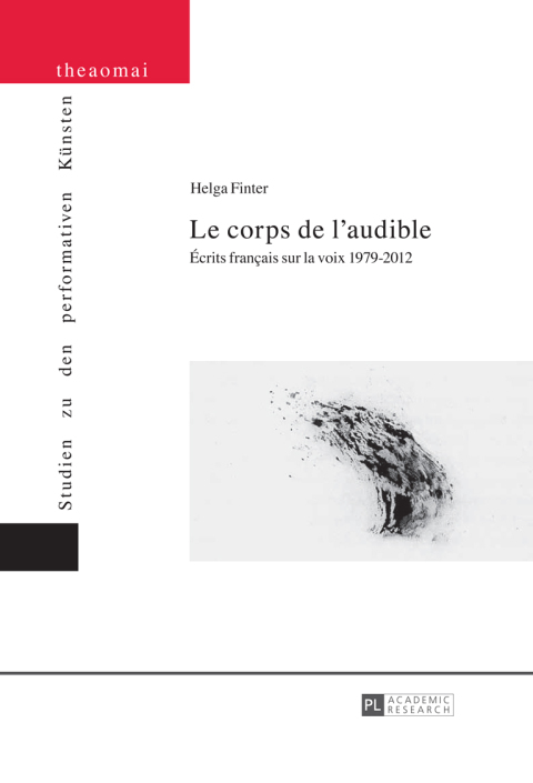 Cover image for book Le corps de l’audible