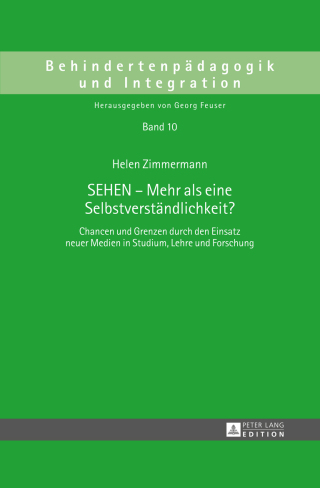 SEHEN – Mehr als eine Selbstverstaendlichkeit?