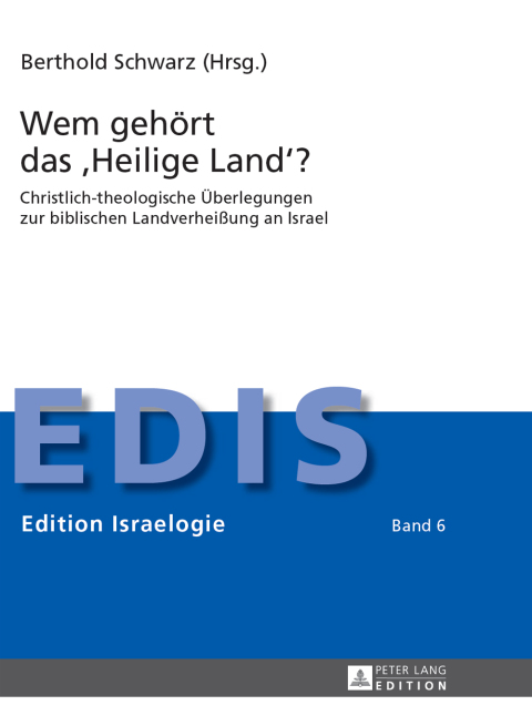 Cover image for book Wem gehoert das «Heilige Land»?