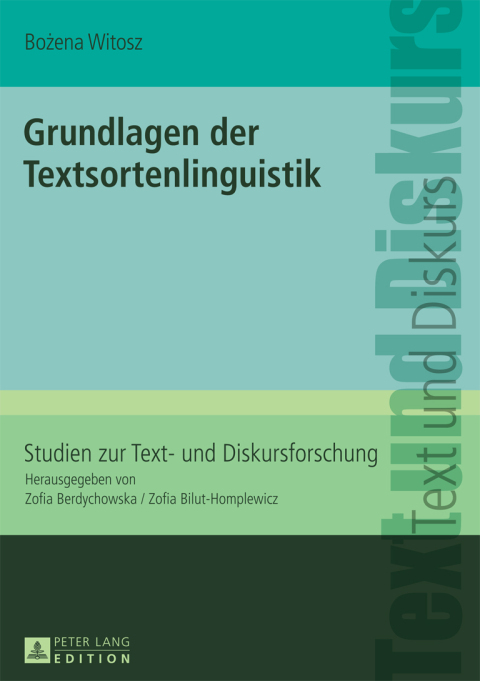 Cover image for book Grundlagen der Textsortenlinguistik