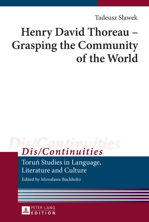 Cover image for book Henry David Thoreau – Grasping the Community of the World