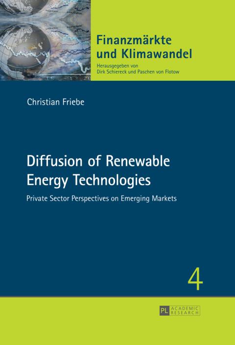 Cover image for book Diffusion of Renewable Energy Technologies