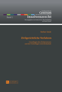 Cover image: Zivilgerichtliche Verfahren 1st edition 9783631643952